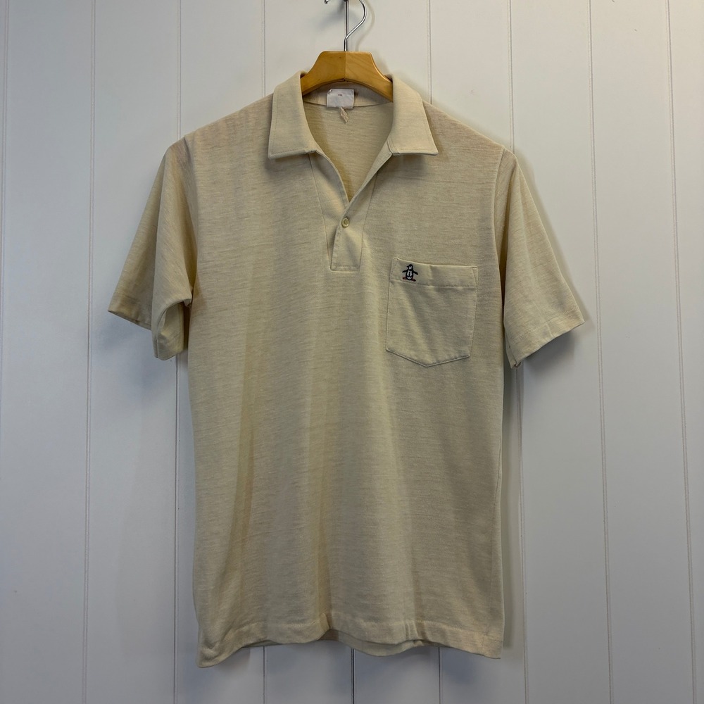 Vintage Munsingwear Grand Slam Penquin Polo Shirt Men Medium Preppy Classic